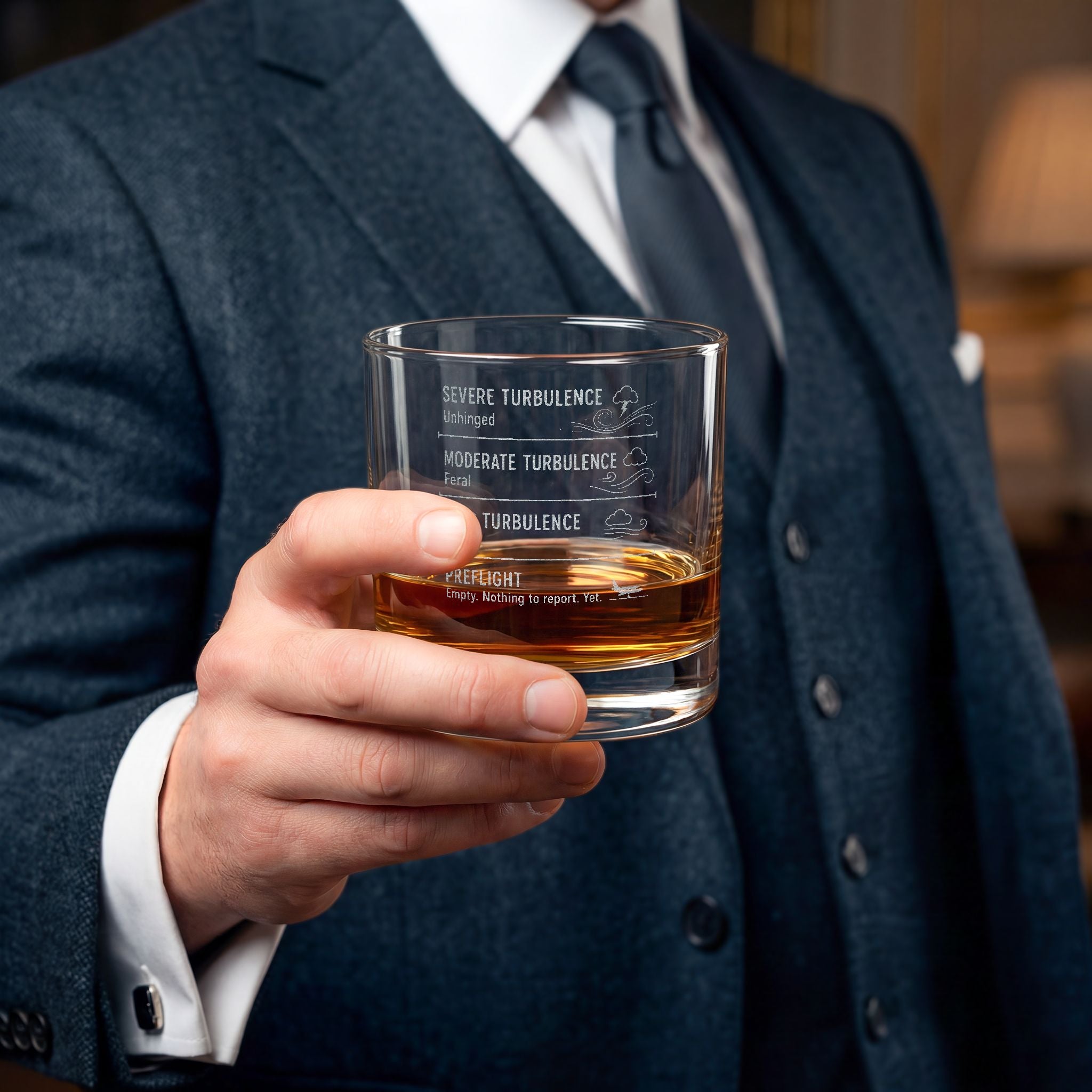 Whiskey Glass, 10.5oz (Engraving)