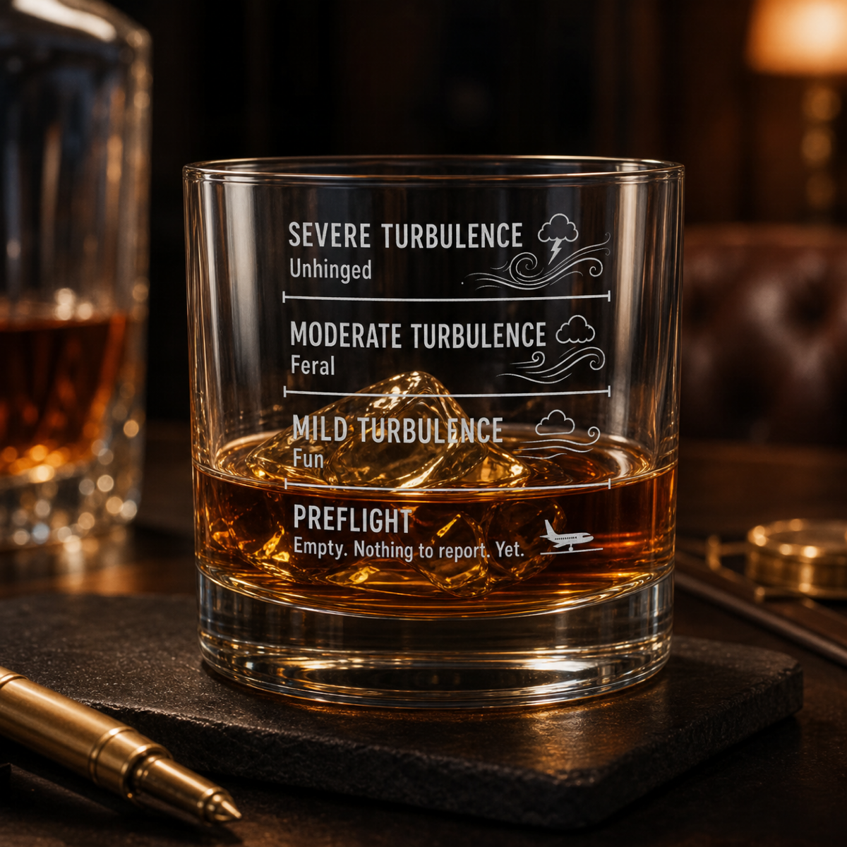 Whiskey Glass, 10.5oz (Engraving)